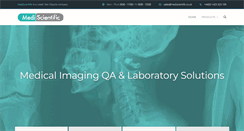 Desktop Screenshot of mediscientific.co.uk